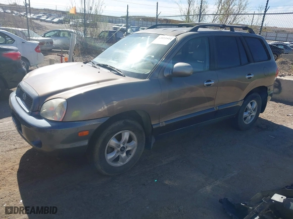 2006 Hyundai Santa Fe GLS with VIN KM8SC13E66U048905, listed as a IAAI auction lot 42053514 with 217,658 mi miles. Bid and sale history available at carsss.com. Image 2.
