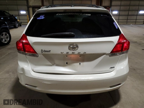 2011 Toyota Venza with VIN 4T3BA3BB0BU023606, listed as a Copart auction lot 50362785 with 130,974 mi miles and Salvage Title. Bid and sale history available at DreamBid. Image 6.