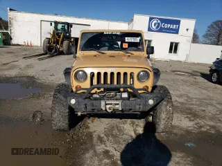 2013 Jeep Wrangler Sport with VIN 1C4AJWAG5DL638636, listed as a Copart auction lot 45197865 with 127,587 mi miles and Salvage title. Bid and sale history available at DreamBid. Image 5.