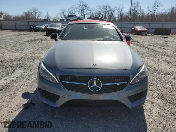 2018 Mercedes-Benz C 43 AMG with VIN WDDWK6EB5JF672965, listed as a Copart auction lot 47957245 with 23,535 mi miles and Salvage title. Bid and sale history available at DreamBid. Image 5.