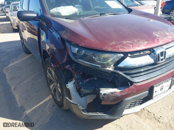 2017 Honda CR-V LX with VIN 7FARW5H38HE015090, listed as a IAAI auction lot 41473703 with 1 mi miles. Bid and sale history available at carsss.com. Image 6.