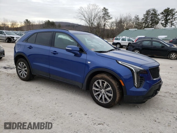 2023 Cadillac XT4 AWD Sport with VIN 1GYFZFR46PF121772, listed as a Copart auction lot 45653415 with 29,515 mi miles and Salvage Title. Bid and sale history available at carsss.com. Image 4.