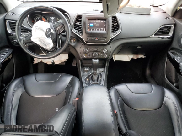2020 Jeep Cherokee Altitude with VIN 1C4PJMLN7LD550349, listed as a Copart auction lot 81452894 with 89,884 mi miles and Salvage Title. Bid and sale history available at carsss.com. Image 8.