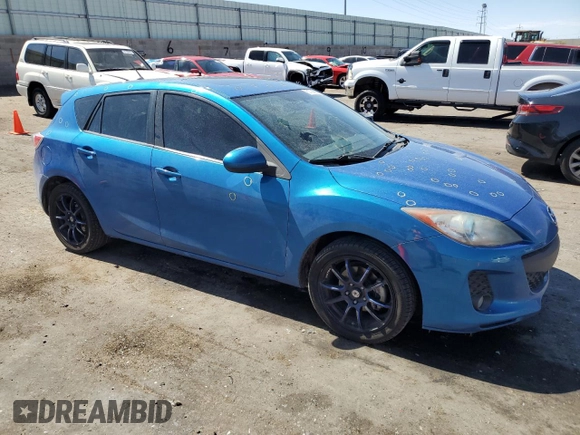 2012 Mazda 3 i Grand Touring with VIN JM1BL1M89C1610516, listed as a Copart auction lot 61794555 with 159,328 mi miles and Salvage title. Bid and sale history available at DreamBid. Image 4.
