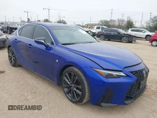 2024 Lexus IS with VIN JTHGZ1B25R5072240, listed as a IAAI auction lot 41628188 with 13,744 mi miles. Bid and sale history available at carsss.com. Image 1.