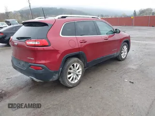 2016 Jeep Cherokee Limited with VIN 1C4PJMDS4GW105288, listed as a IAAI auction lot 41996924 with 99,117 mi miles. Bid and sale history available at carsss.com. Image 4.