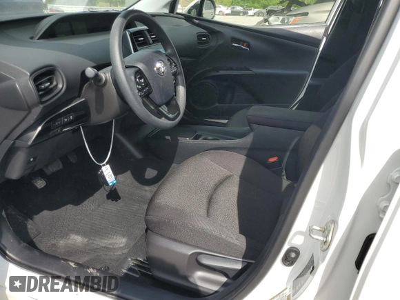 2022 Toyota Prius L Eco with VIN JTDKAMFUXN3169360, listed as a Copart auction lot 53903215 with 46,359 mi miles and Salvage Title. Bid and sale history available at carsss.com. Image 7.
