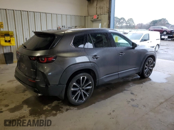 2023 Mazda CX-50 S Premium Plus with VIN 7MMVABEM5PN103860, listed as a Copart auction lot 86206234 with 87,747 mi miles and Salvage Title. Bid and sale history available at DreamBid. Image 3.