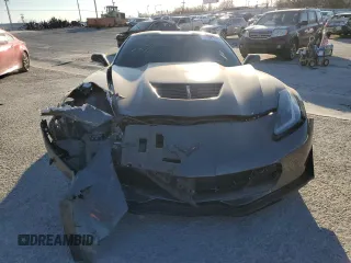 2017 Chevrolet Corvette Z06 2LZ with VIN 1G1YS2D64H5606898, listed as a Copart auction lot 42851965 with 22,327 mi miles and Salvage Title. Bid and sale history available at carsss.com. Image 5.