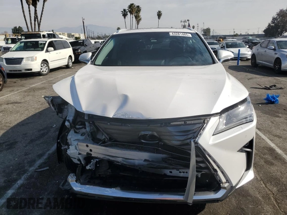 2019 Lexus RX with VIN 2T2BGMCA7KC030486, listed as a Copart auction lot 43281465 with 71,392 mi miles and Salvage Title. Bid and sale history available at carsss.com. Image 5.