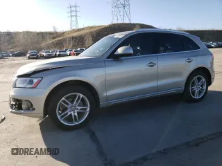 2015 Audi Q5 Premium Plus with VIN WA1LFAFP4FA034753, listed as a Copart auction lot 51499335 with 101,255 mi miles and Salvage title. Bid and sale history available at DreamBid. Image 1.