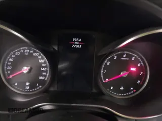 2019 Mercedes-Benz GLC with VIN WDC0G4KB1KV171258, listed as a IAAI auction lot 41895553 with 77,363 mi miles. Bid and sale history available at carsss.com. Image 7.