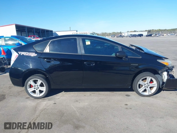 2011 Toyota Prius I with VIN JTDKN3DU9B0255659, listed as a IAAI auction lot 41857782 with 273,166 mi miles. Bid and sale history available at carsss.com. Image 13.