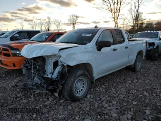 2024 Chevrolet Silverado 1500 Work Truck with VIN 1GCRDAEK7RZ311395, listed as a Copart auction lot 78240744 with Not Provided miles and Salvage Title. Bid and sale history available at DreamBid. Image 1.