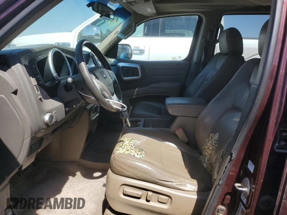 2008 Honda Ridgeline RTL with VIN 2HJYK16558H509669, listed as a Copart auction lot 53702765 with 264,988 mi miles and Salvage title. Bid and sale history available at DreamBid. Image 7.
