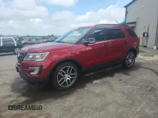 2017 Ford Explorer Sport с VIN 1FM5K8GT6HGD16306, выставлен на аукционе Copart как лот 62382925 с пробегом 134 199 миль миль и Списание • Salvage title. История ставок и продаж доступна на DreamBid. Изображение 1.