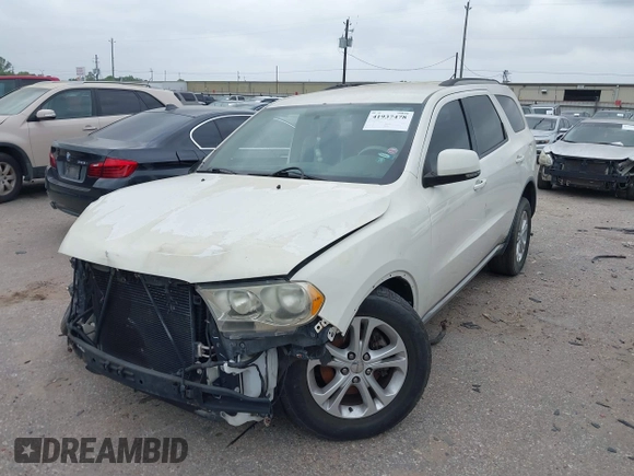 2011 Dodge Durango Crew with VIN 1D4RD4GG1BC633682, listed as a IAAI auction lot 41937478 with Not Provided miles and . Bid and sale history available at DreamBid. Image 2.