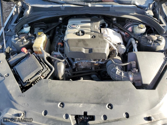 2013 Cadillac ATS with VIN 1G6AG5RX5D0163815, listed as a Copart auction lot 85955964 with 128,760 mi miles and Salvage Title. Bid and sale history available at carsss.com. Image 11.