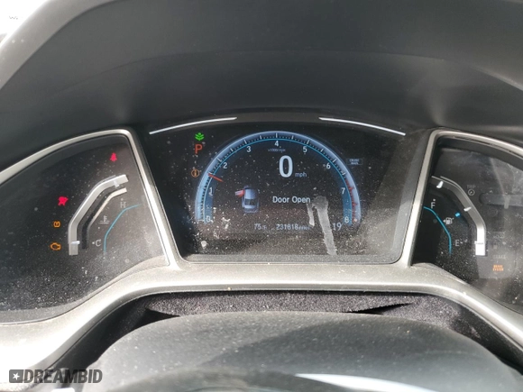 2017 Honda Civic Sedan EX with VIN 19XFC2F72HE051794, listed as a Copart auction lot 49800715 with 231,818 mi miles and Salvage Title. Bid and sale history available at carsss.com. Image 9.