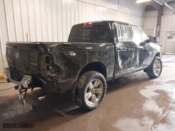 2017 Ram 1500 Big Horn with VIN 3C6RR7LT3HG618309, listed as a IAAI auction lot 41564357 with 94,463 mi miles. Bid and sale history available at carsss.com. Image 4.