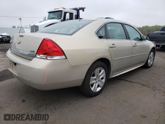 2011 Chevrolet Impala LS Retail with VIN 2G1WA5EK5B1214433, listed as a Copart auction lot 55327725 with 128,162 mi miles and Salvage Title. Bid and sale history available at DreamBid. Image 3.