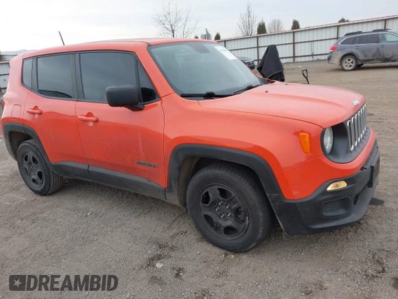 2018 Jeep Renegade Upland with VIN ZACCJBAB9JPJ56911, listed as a IAAI auction lot 41420839 with 48,633 mi miles and . Bid and sale history available at DreamBid. Image 1.