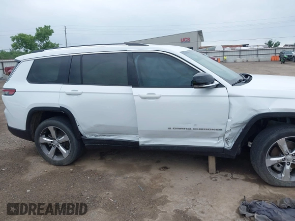 2021 Jeep Grand Cherokee Limited with VIN 1C4RJKBG5M8186488, listed as a IAAI auction lot 42271087 with 52,615 mi miles and . Bid and sale history available at DreamBid. Image 14.