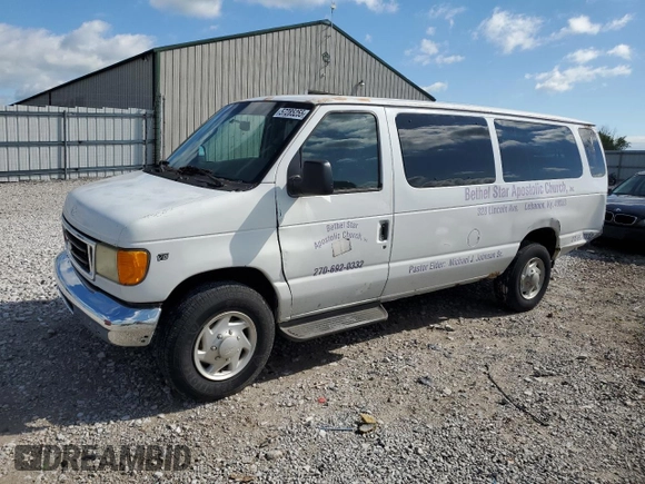 2004 Ford Econoline Passenger XL z VIN 1FBSS31S94HA00322, wystawiony jako Copart lot #57285255 z przebiegiem 224 341 mil mil oraz Szkoda całkowita • Salvage title. Historia ofert i sprzedaży dostępna na DreamBid. Obrazek 1.