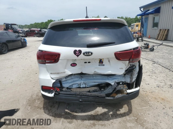 2019 Kia Sorento LX z VIN 5XYPG4A55KG491450, wystawiony jako Copart lot #53295675 z przebiegiem 83 042 mil mil oraz Nie do naprawy • Non repairable. Historia ofert i sprzedaży dostępna na DreamBid. Obrazek 6.