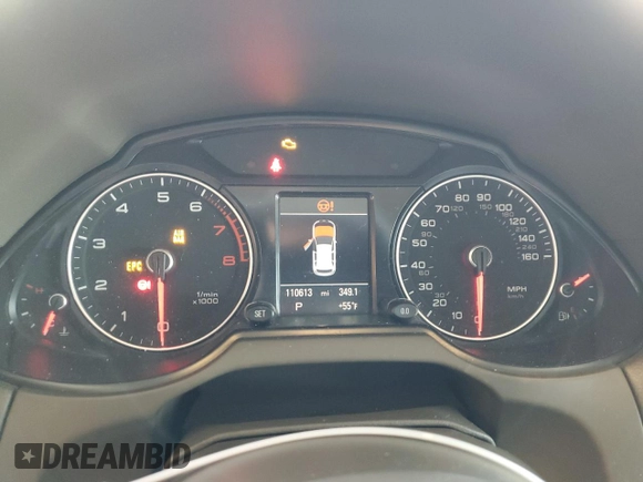 2014 Audi Q5 Premium Plus with VIN WA1LFAFP4EA112138, listed as a Copart auction lot 86571644 with 110,613 mi miles and Salvage Title. Bid and sale history available at carsss.com. Image 9.