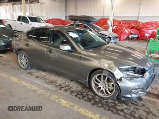 2017 Infiniti Q50 Signature Edition with VIN JN1EV7AP6HM741885, listed as a IAAI auction lot 41049360 with 88,637 mi miles and . Bid and sale history available at DreamBid. Image 1.