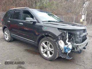 2015 Ford Explorer Limited with VIN 1FM5K8F80FGA56334, listed as a IAAI auction lot 41917619 with 102,395 mi miles and . Bid and sale history available at DreamBid. Image 1.