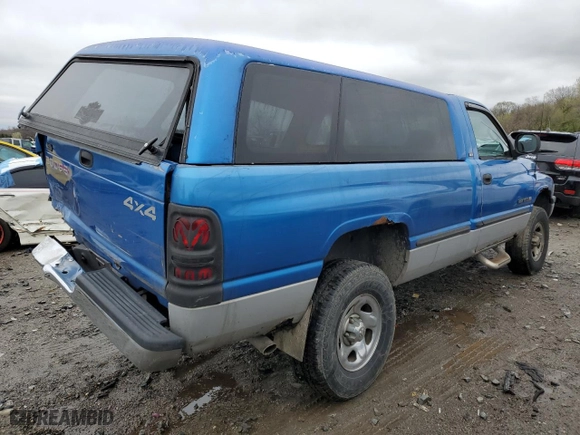 1998 Dodge Ram 1500 with VIN 1B7HF16Y2WS627039, listed as a Copart auction lot 73058054 with 155,175 mi miles and Non Repairable. Bid and sale history available at carsss.com. Image 3.
