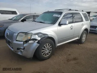2011 Mercury Mariner Premier with VIN 4M2CN9HG1BKJ08259, listed as a Copart auction lot 41517425 with 161,853 mi miles and Salvage Title. Bid and sale history available at carsss.com. Image 1.