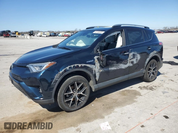2017 Toyota RAV4 SE with VIN JTMJJREV1HD116807, listed as a Copart auction lot 49188335 with 103,190 mi miles and Salvage title. Bid and sale history available at DreamBid. Image 1.