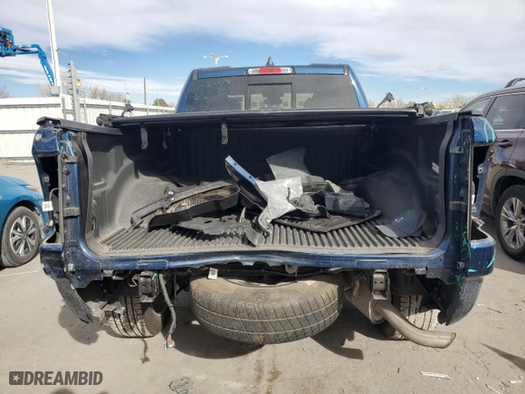 2021 Ram 1500 Big Horn with VIN 1C6RRFBGXMN834819, listed as a Copart auction lot 43415975 with 33,102 mi miles and Salvage Title. Bid and sale history available at carsss.com. Image 6.