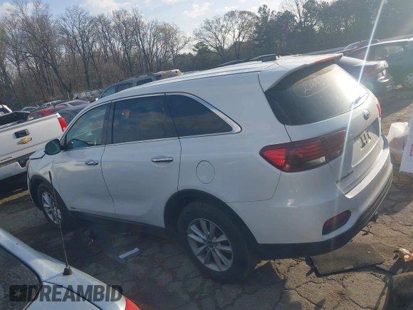 2019 Kia Sorento LX V6 with VIN 5XYPGDA54KG440649, listed as a IAAI auction lot 41843180 with 171,653 mi miles. Bid and sale history available at carsss.com. Image 14.