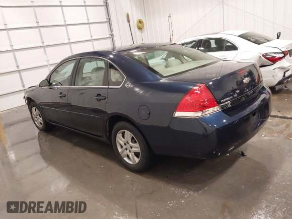 2007 Chevrolet Impala LS with VIN 2G1WB58K679363631, listed as a IAAI auction lot 42160769 with 126,463 mi miles and . Bid and sale history available at DreamBid. Image 3.