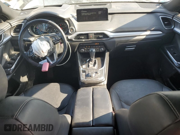 2021 Mazda CX-9 Carbon Edition with VIN JM3TCBDY2M0531245, listed as a Copart auction lot 54208795 with 80,645 mi miles and Salvage title. Bid and sale history available at DreamBid. Image 8.