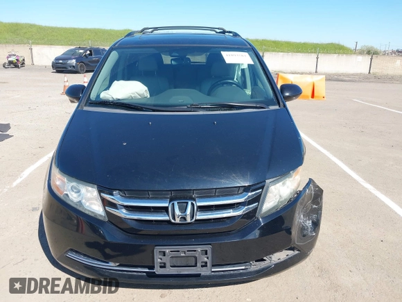 2015 Honda Odyssey EX-L with VIN 5FNRL5H68FB079528, listed as a IAAI auction lot 41893783 with 90,371 mi miles and . Bid and sale history available at DreamBid. Image 12.