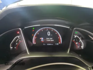 2019 Honda Civic Sport with VIN 2HGFC2F83KH600151, listed as a Copart auction lot 58012425 with 28,686 mi miles and Salvage title. Bid and sale history available at DreamBid. Image 9.