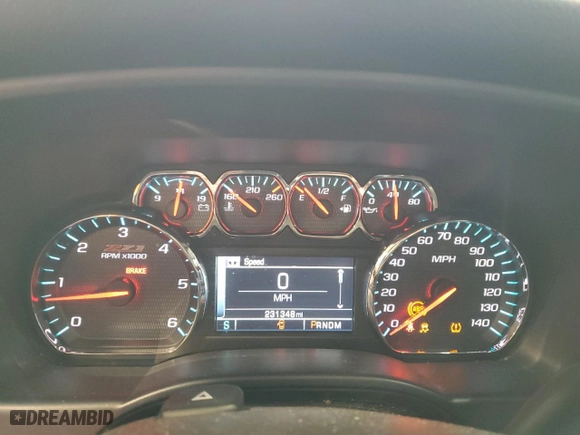 2015 Chevrolet Silverado 1500 LT with VIN 1GCUKREC4FF203840, listed as a Copart auction lot 48870485 with 231,348 mi miles and Clean Title. Bid and sale history available at carsss.com. Image 9.