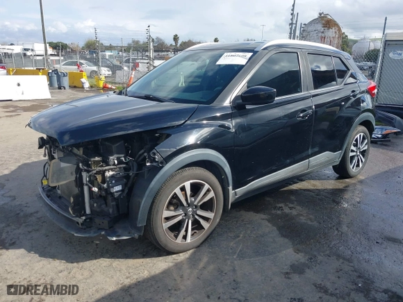 2018 Nissan Kicks SV with VIN 3N1CP5CU0JL495926, listed as a IAAI auction lot 41807108 with 77,223 mi miles. Bid and sale history available at carsss.com. Image 18.