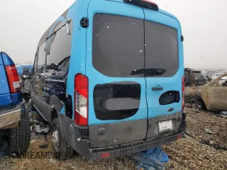 2023 Ford Transit Cargo with VIN 1FTBR1C87PKA37003, listed as a Copart auction lot 78436043 with 24,641 mi miles and . Bid and sale history available at DreamBid. Image 2.