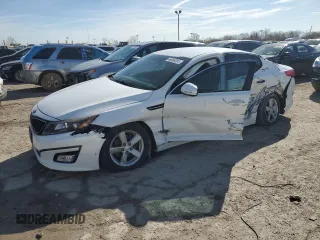 2015 Kia Optima LX with VIN 5XXGM4A79FG402046, listed as a Copart auction lot 51791805 with 141,736 mi miles and Non Repairable. Bid and sale history available at DreamBid. Image 1.