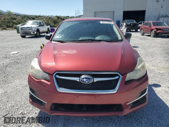 2015 Subaru Impreza z VIN JF1GJAA69FH025371, wystawiony jako Copart lot #58779265 z przebiegiem 61 396 mil mil oraz Szkoda całkowita • Salvage title. Historia ofert i sprzedaży dostępna na DreamBid. Obrazek 5.