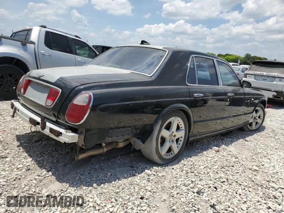 2003 Bentley Arnage with VIN SCBLF34F53CX09475, listed as a Copart auction lot 57302795 with Not provided miles and Clean title. Bid and sale history available at DreamBid. Image 3.