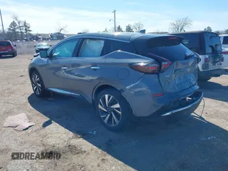 2023 Nissan Murano SL with VIN 5N1AZ2CJ2PC131235, listed as a IAAI auction lot 41639410 with 46,087 mi miles and . Bid and sale history available at DreamBid. Image 3.