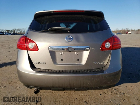 2013 Nissan Rogue S with VIN JN8AS5MV2DW613696, listed as a Copart auction lot 45527865 with 125,485 mi miles and Salvage Title. Bid and sale history available at DreamBid. Image 6.