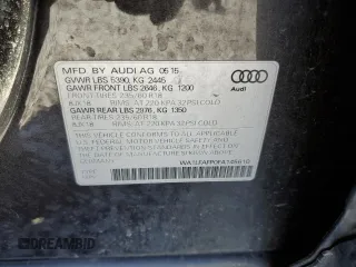 2015 Audi Q5 Premium Plus with VIN WA1LFAFP0FA145610, listed as a Copart auction lot 51704165 with 201,935 mi miles and Non repairable. Bid and sale history available at DreamBid. Image 13.